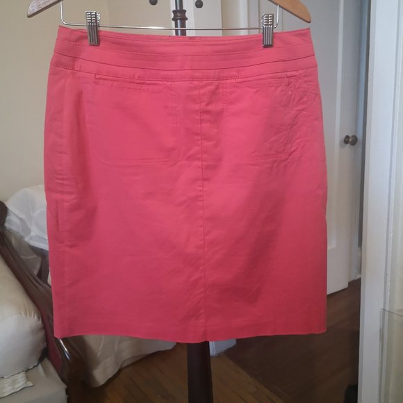 Bianca Nygard coral colored mini skirt - Picture 9 of 14